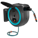 Gardena PowerRoll XL wandhouder voor slang van 35 m, turkoois - zonder accu 18640-55