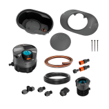 Gardena Complete set Pipeline AquaPrecise-besproeiingssysteem, op zonne-energie, voor gazons 16010-20