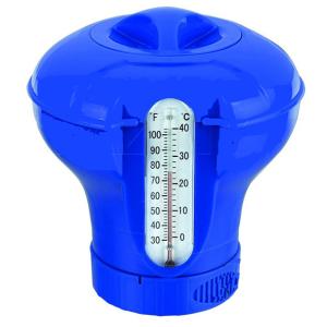 Drijver met thermometer