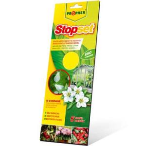 Stopset gele kleefplaten