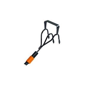 Fiskars QuikFit-cultivator met drie tanden en een schoffel 1000681