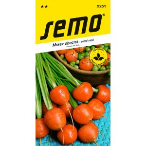 Semo Wortel Karotka Parijse Markt 4, zeer vroege ronde wortel, 1,6 g