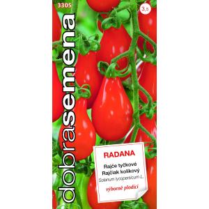 Goede zaden: Radana rode peertomaat, stokplant, 60 stuks