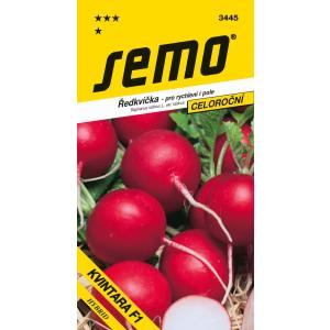 Semo Rode radijs Kvintara F1, snelgroeiend, het hele jaar door, 1,5 g