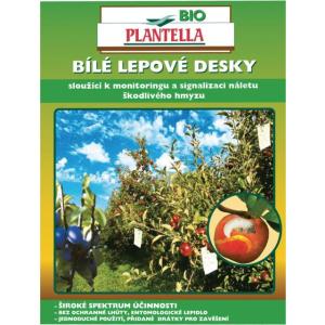 Witte Bio Plantella-kleefplaten